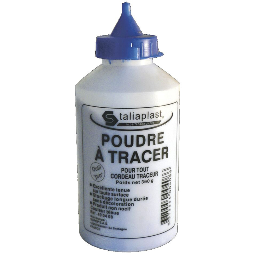 POUDRE À TRACER TALIAPLAST BLEU 180 GR - 400407