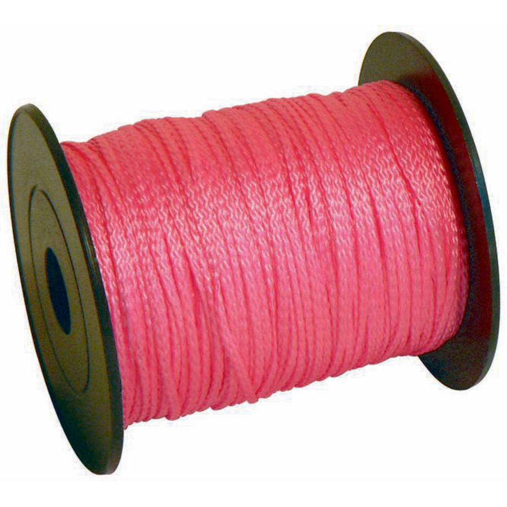 CORDEAU POLYPRO TRESSE ROSE FLUO 200M FIL 2,5MM TALIAPLAST - 400512