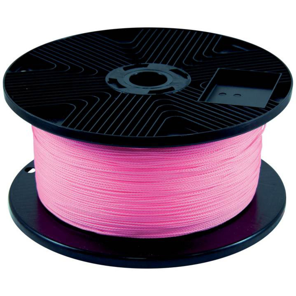 CORDEAU POLYPRO TRESSE ROSE FLUO 1000M FIL 1,5MM TALIAPLAST - 400513