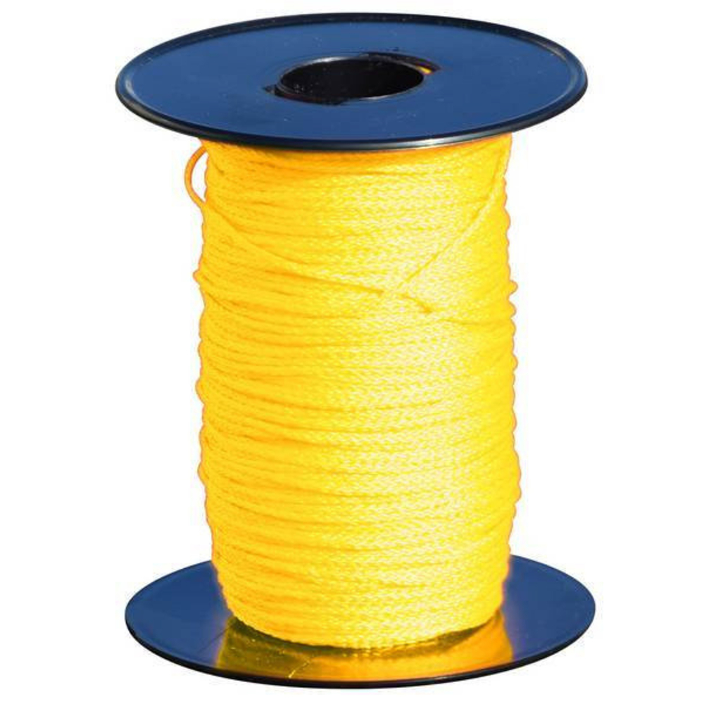 CORDEAU POLYPRO TRESSE JAUNE FLUO 100M FIL 1,5MM TALIAPLAST - 400516