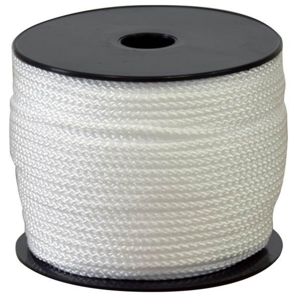 CORDEAU POLYPRO TRESSE BLANC 100M FIL 4MM TALIAPLAST - 400533