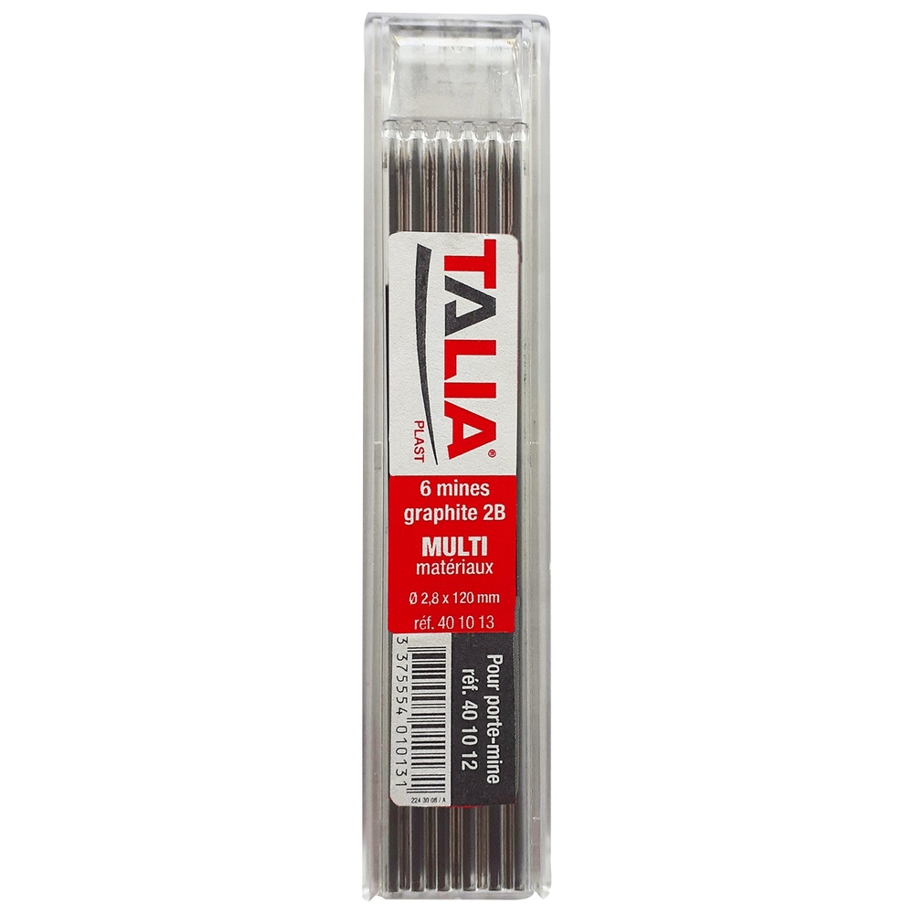 Crayon porte-mine + boîte de 6 mines TALIAPLAST - 401013