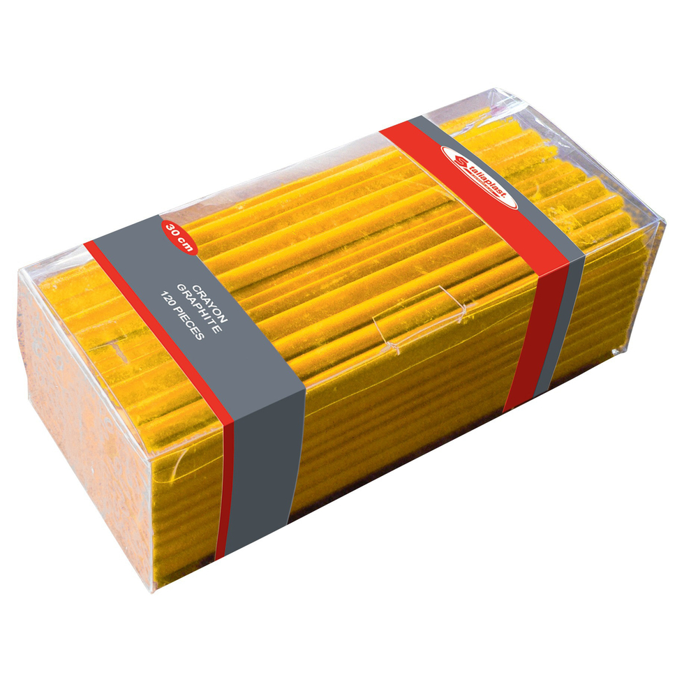 Crayon graphite jaune 30cm