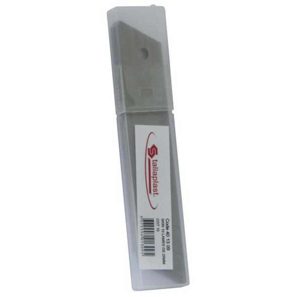 TUBES DE 10 LAMES 25MM AUTO-CASSANTE TALIAPLAST - 401389