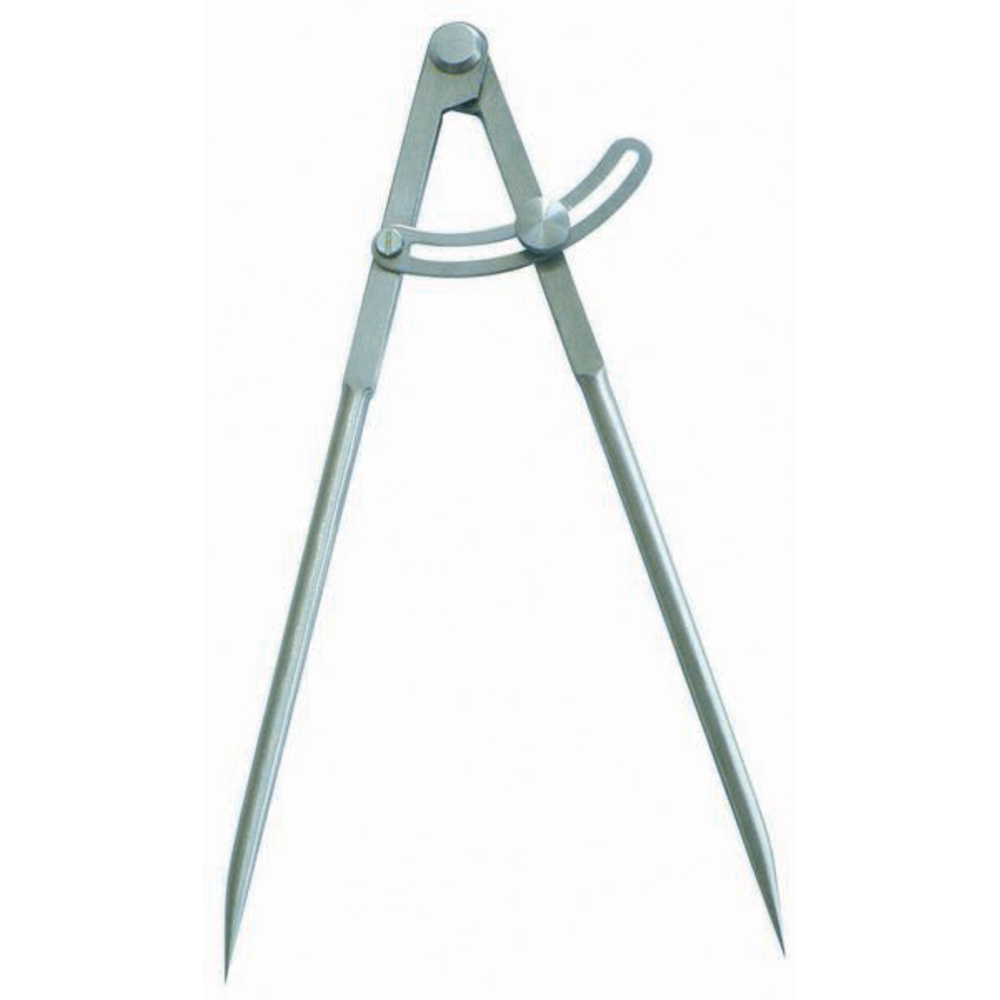 COMPAS A CHARNIERE A POINTES 1/4 CERCLE 220MM (POLI) TALIAPLAST - 402532