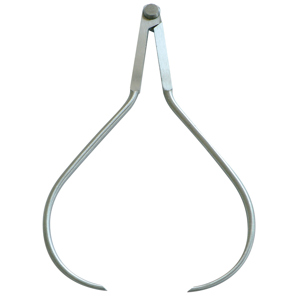 Compas à charnière d'épaisseur 500mm acier poli - TALIAPLAST - 402726