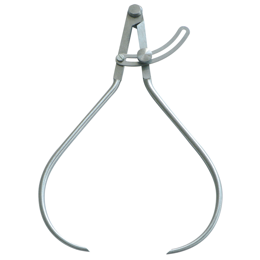 Compas à charnière d'épaisseur 1/4 de cercle 160mm - TALIAPLAST - 402730