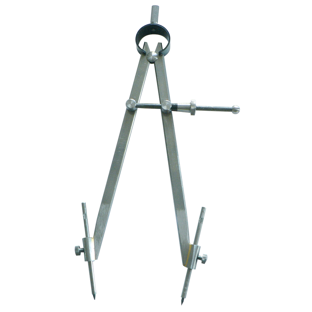 Compas à ressort à pointes rapportées 125mm (poli) - TALIAPLAST - 402903