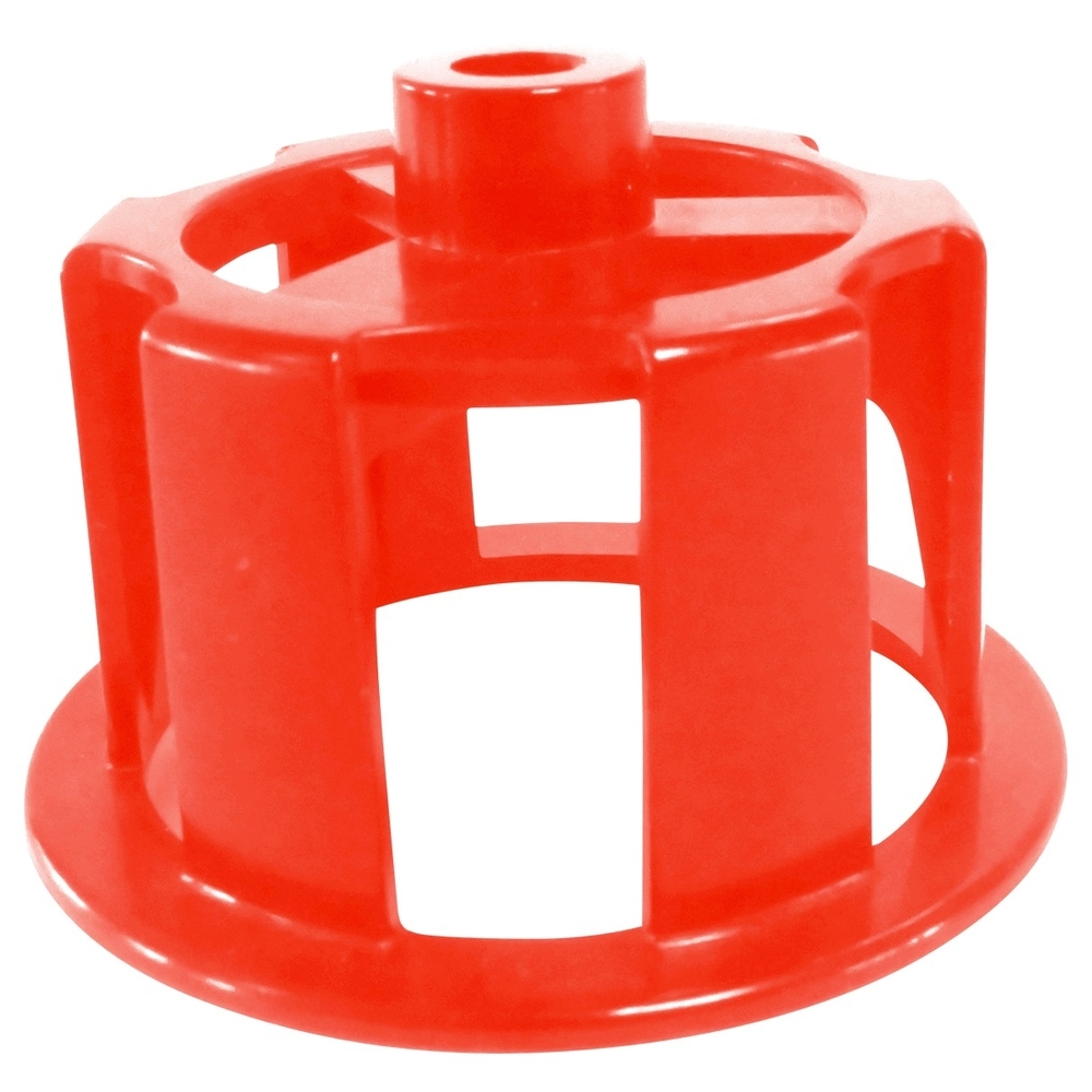 Têtes à visser monoblocs rouges pour carreaux de 3 à 30mm (sachet de 50 pieces) - TALIAPLAST - 404250