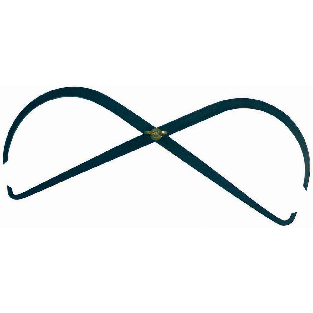 COMPAS CRAVATE 250MM ACIER BRUNI TALIAPLAST - 406701