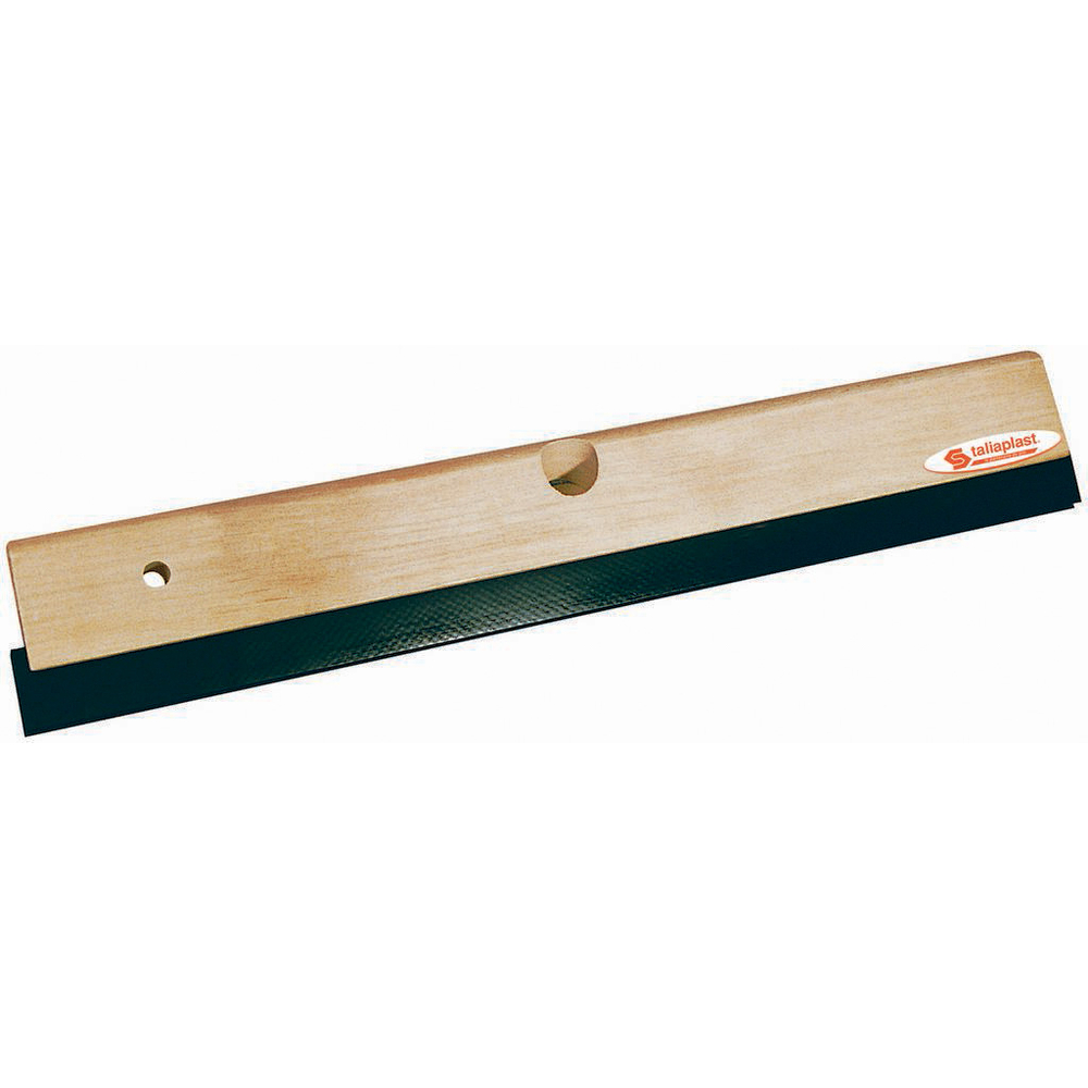 RACLETTE BOIS DOUBLE CAOUTCHOUC 60CM TALIAPLAST - 410302