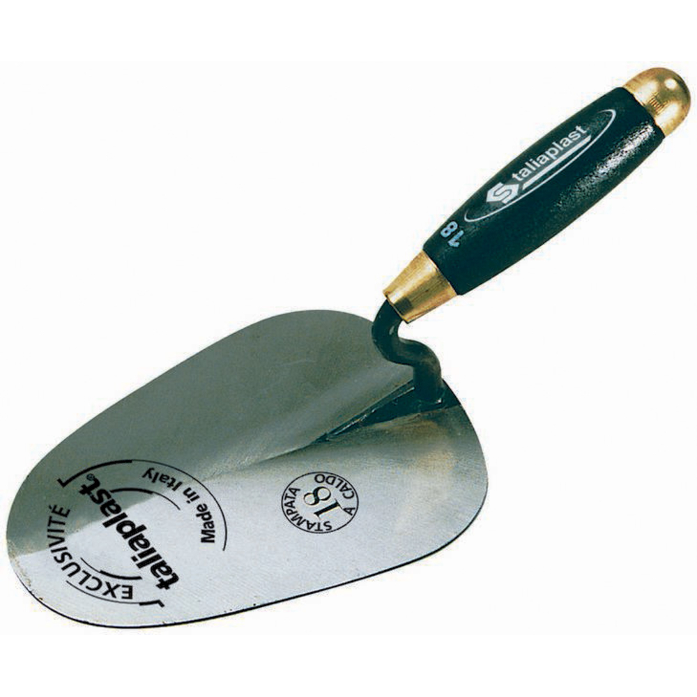 TRUELLE A BRIQUETER 18CM MANCHE BOIS TALIAPLAST - 430703