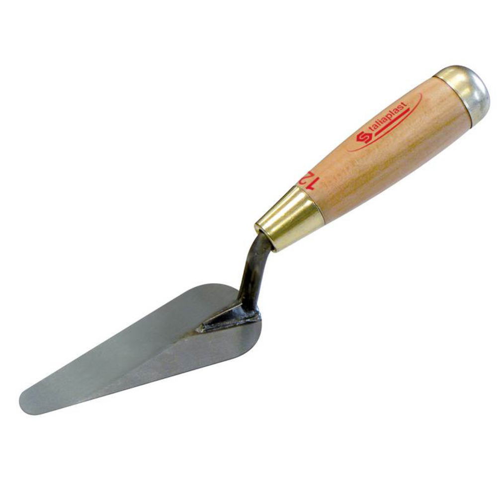 TRUELLE LANGUE DE CHAT SOUDEE 12CM MANCHE BOIS TALIAPLAST - 431000