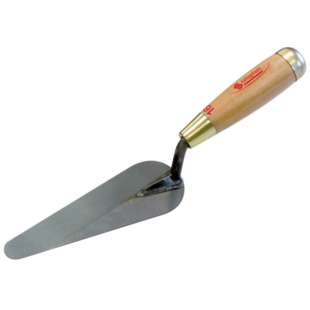 TRUELLE LANGUE DE CHAT SOUDEE 16CM MANCHE BOIS TALIAPLAST - 431002