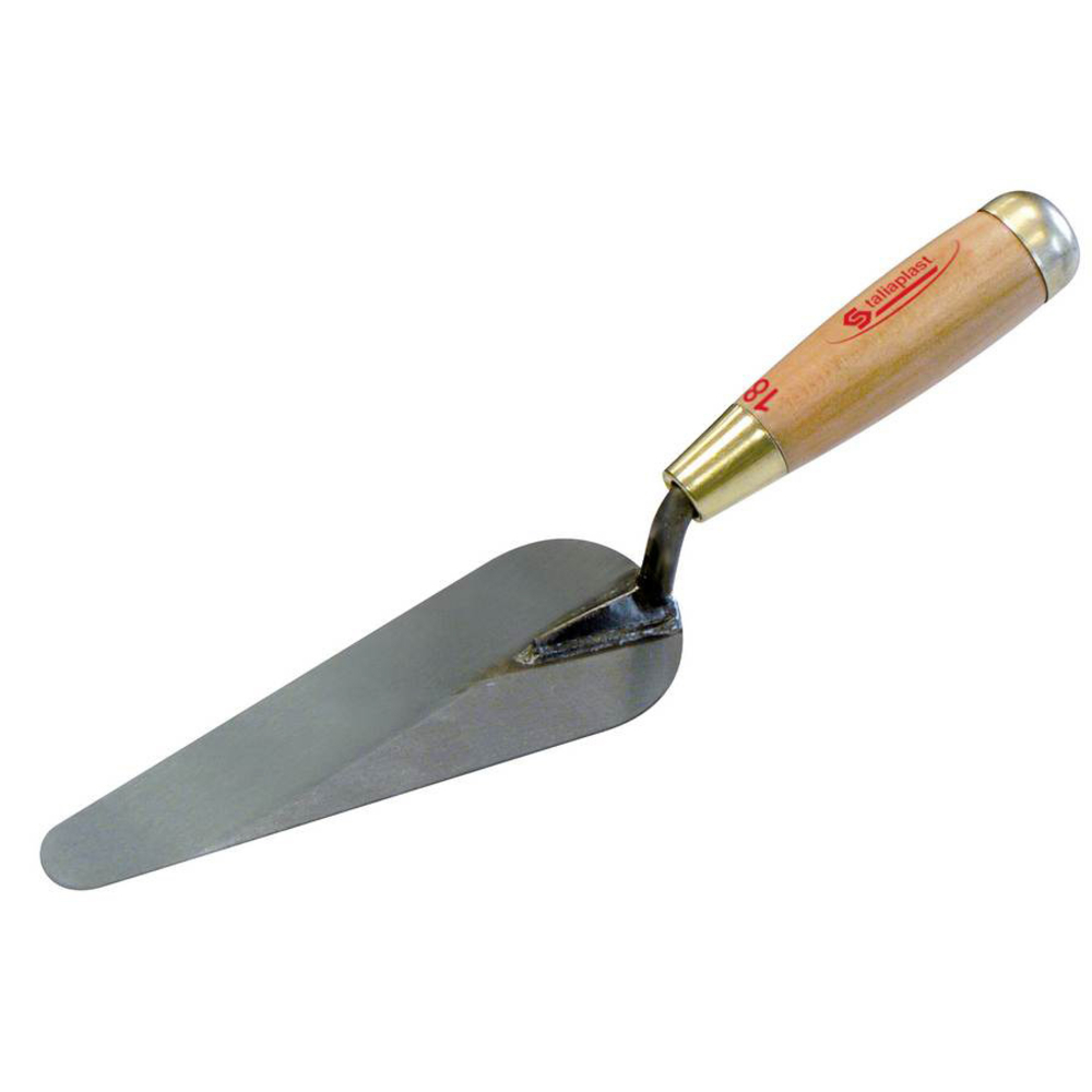 TRUELLE LANGUE DE CHAT SOUDEE 18CM MANCHE BOIS TALIAPLAST - 431003