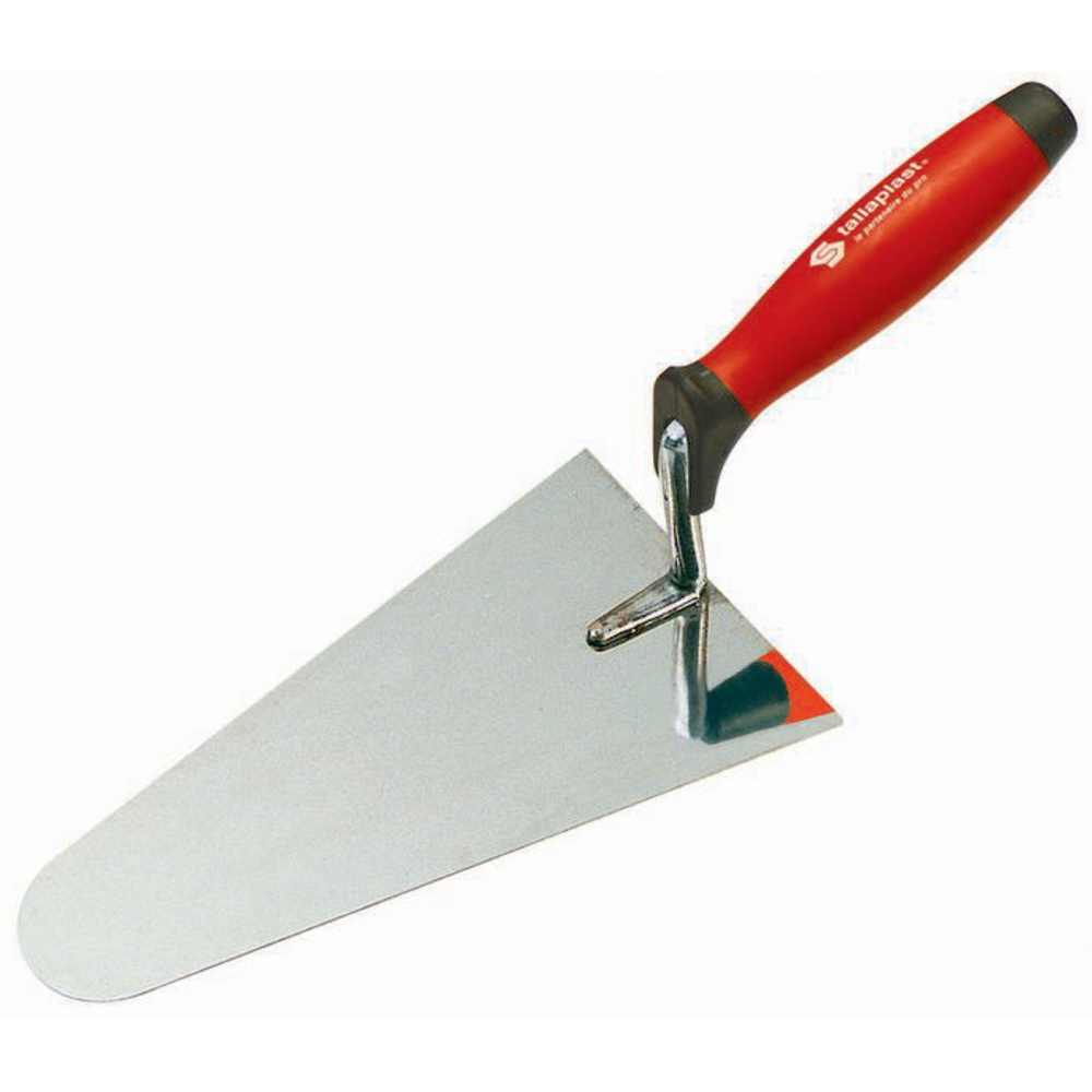 TRUELLE LISSEUSE INOX BOUT ROND 22CM MANCHE BI-MATIERE TALIAPLAST - 431302