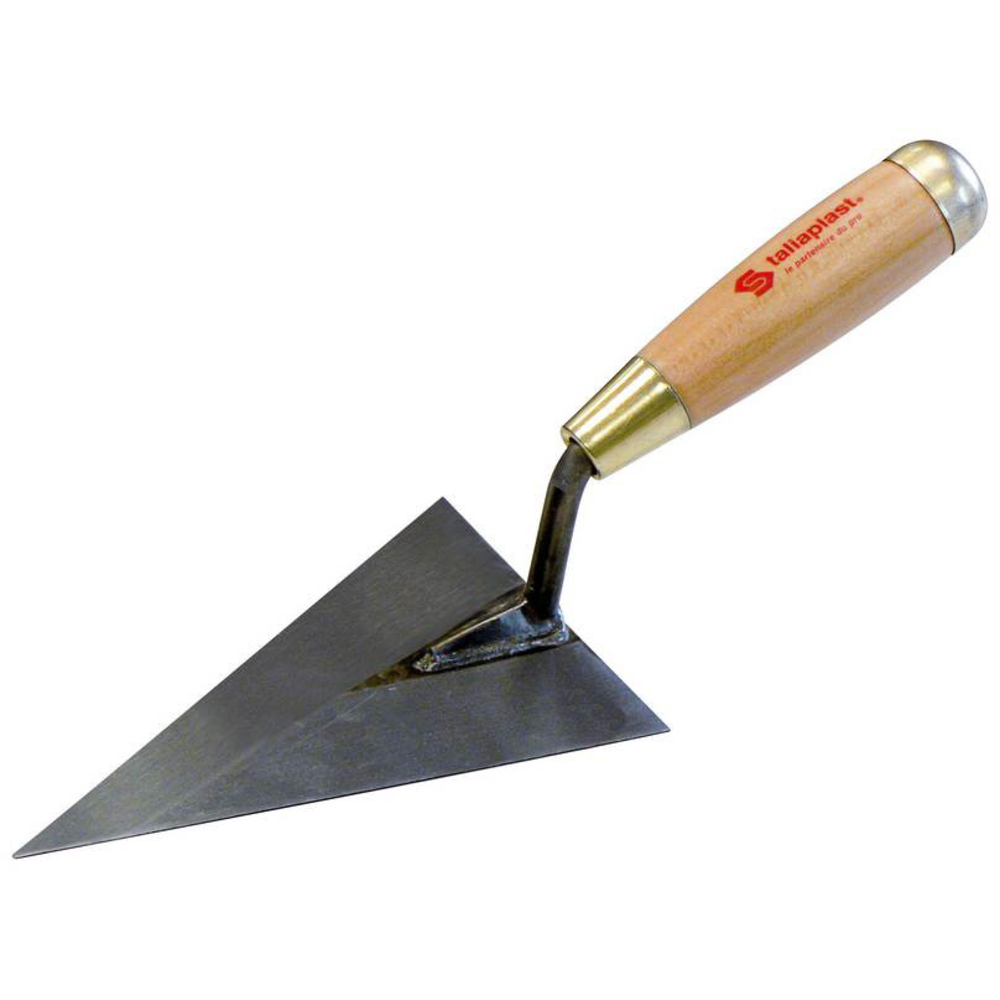 TRUELLE BOUT POINTUE SOUDEE 14CM MANCHE BOIS TALIAPLAST - 431701