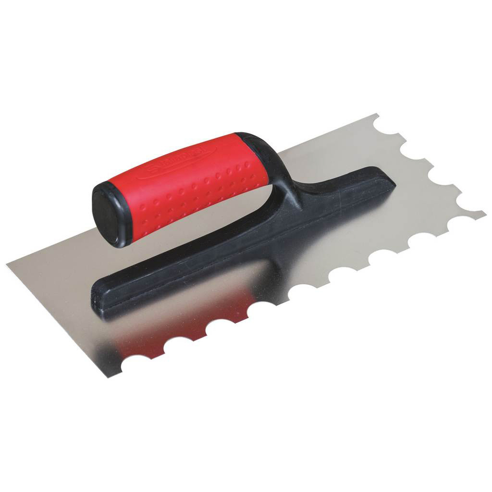 PLATOIR A COLLE INOX 28X12 MONTURE PA DEMI-LUNE 20X10MM TALIAPLAST - 440128