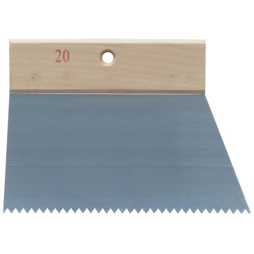 PEIGNE A COLLE 20CM DENTS ISOCELES 5MM TALIAPLAST - 440502