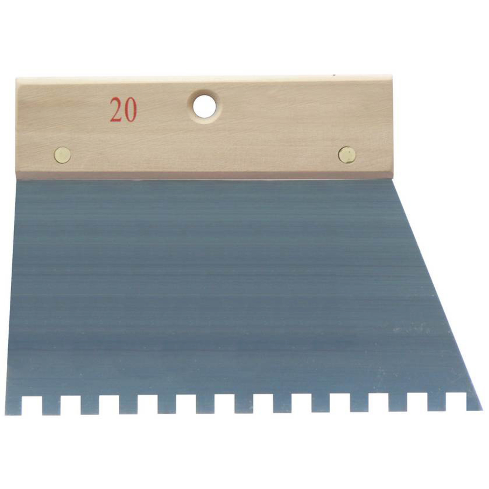 PEIGNE A COLLE 20CM DENTS CARREES 8MM TALIAPLAST - 440506