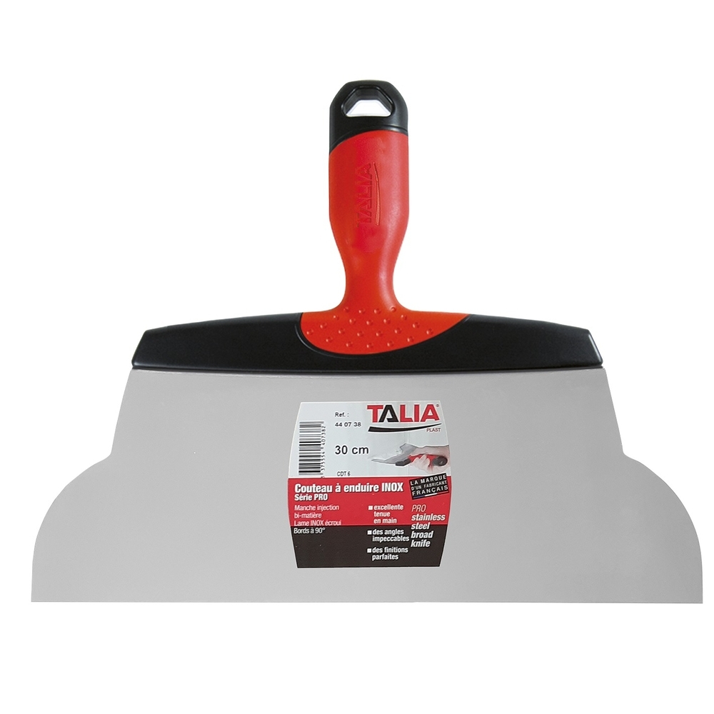 Couteau à enduire inox 30cm - TALIAPLAST - 440738