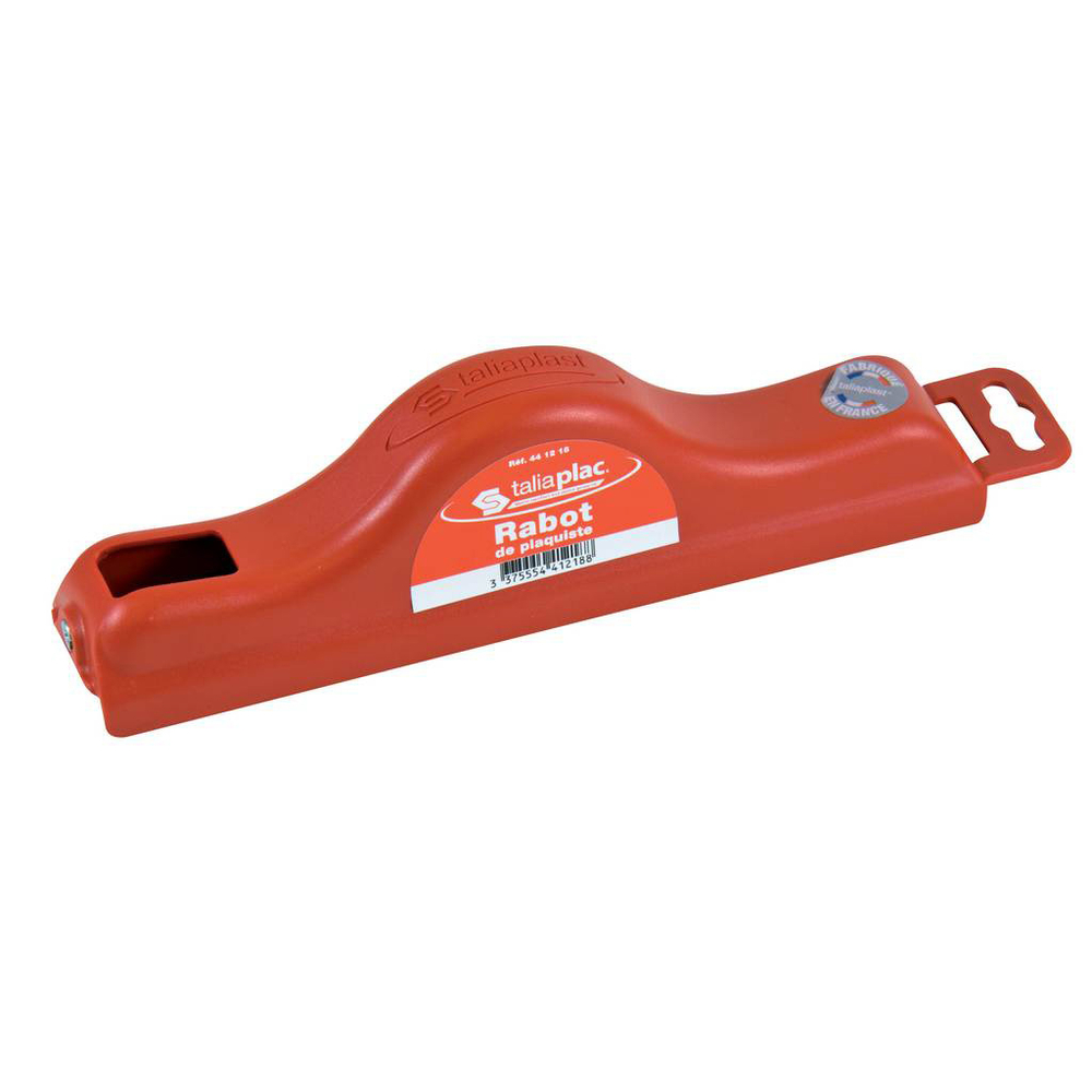 RABOT A AILETTES EN ABS POUR PLAQUE DE PLATRE 250X42MM TALIAPLAST - 441218