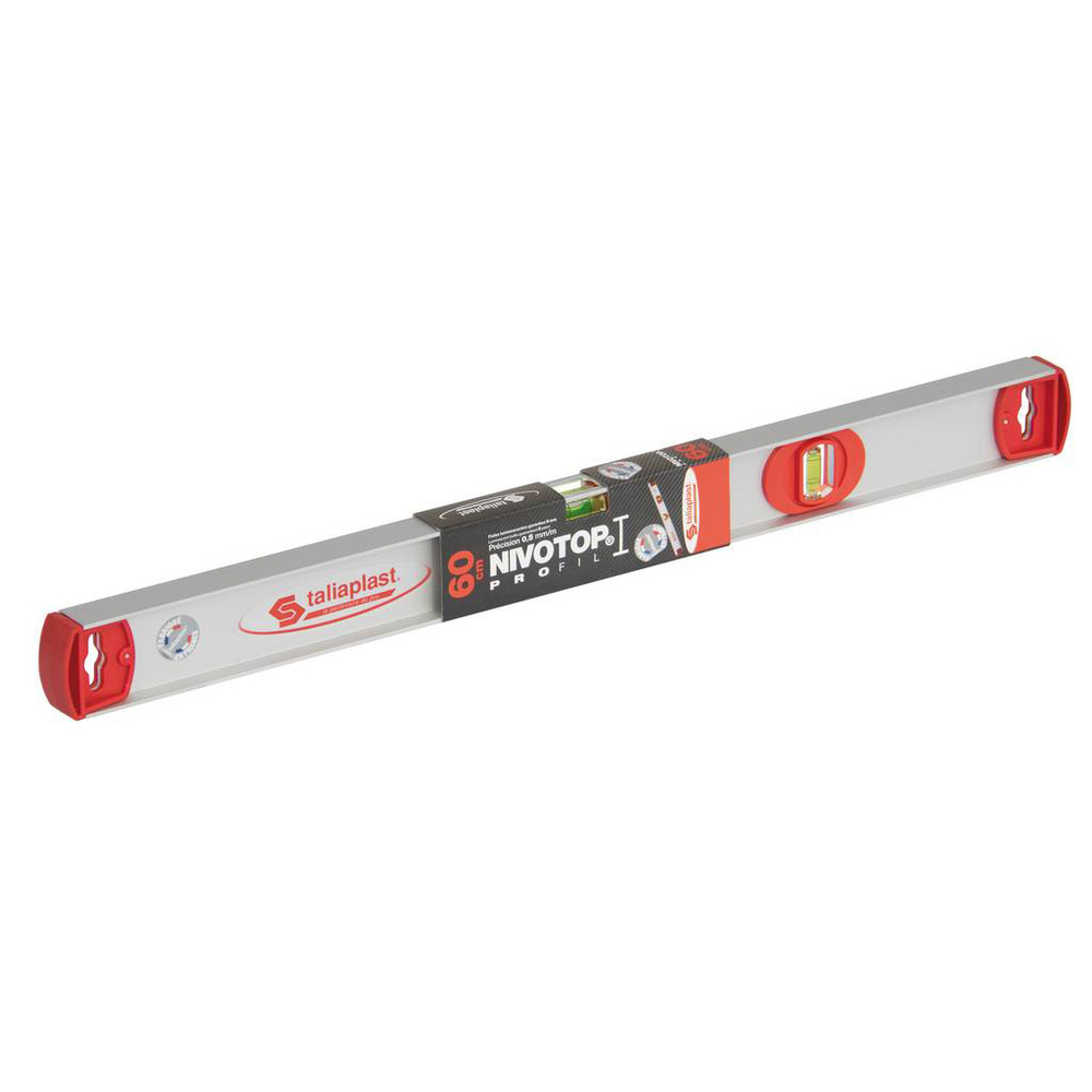 NIVEAU 'NIVOTOP' ALUMINIUM PROFIL I 60CM TALIAPLAST - 450411