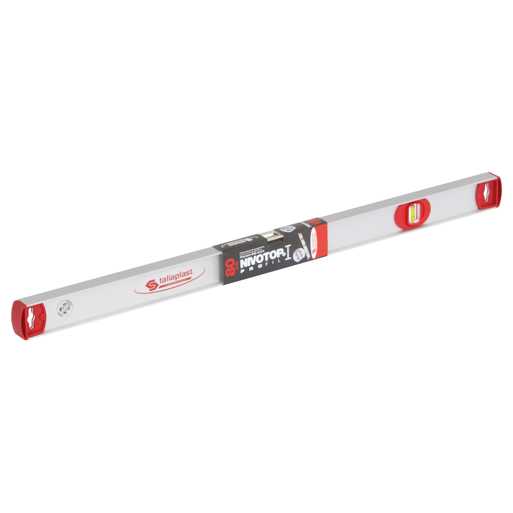Niveau profilé NIVOTOP en aluminium profil Longueur 80 cm TALIAPLAST - 450412