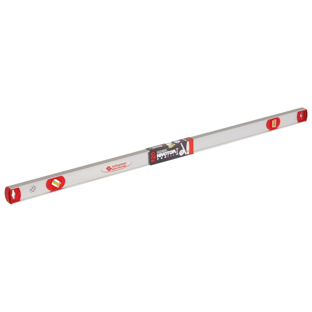Niveau profilé NIVOTOP en aluminium profil Longueur 120cm TALIAPLAST - 450416
