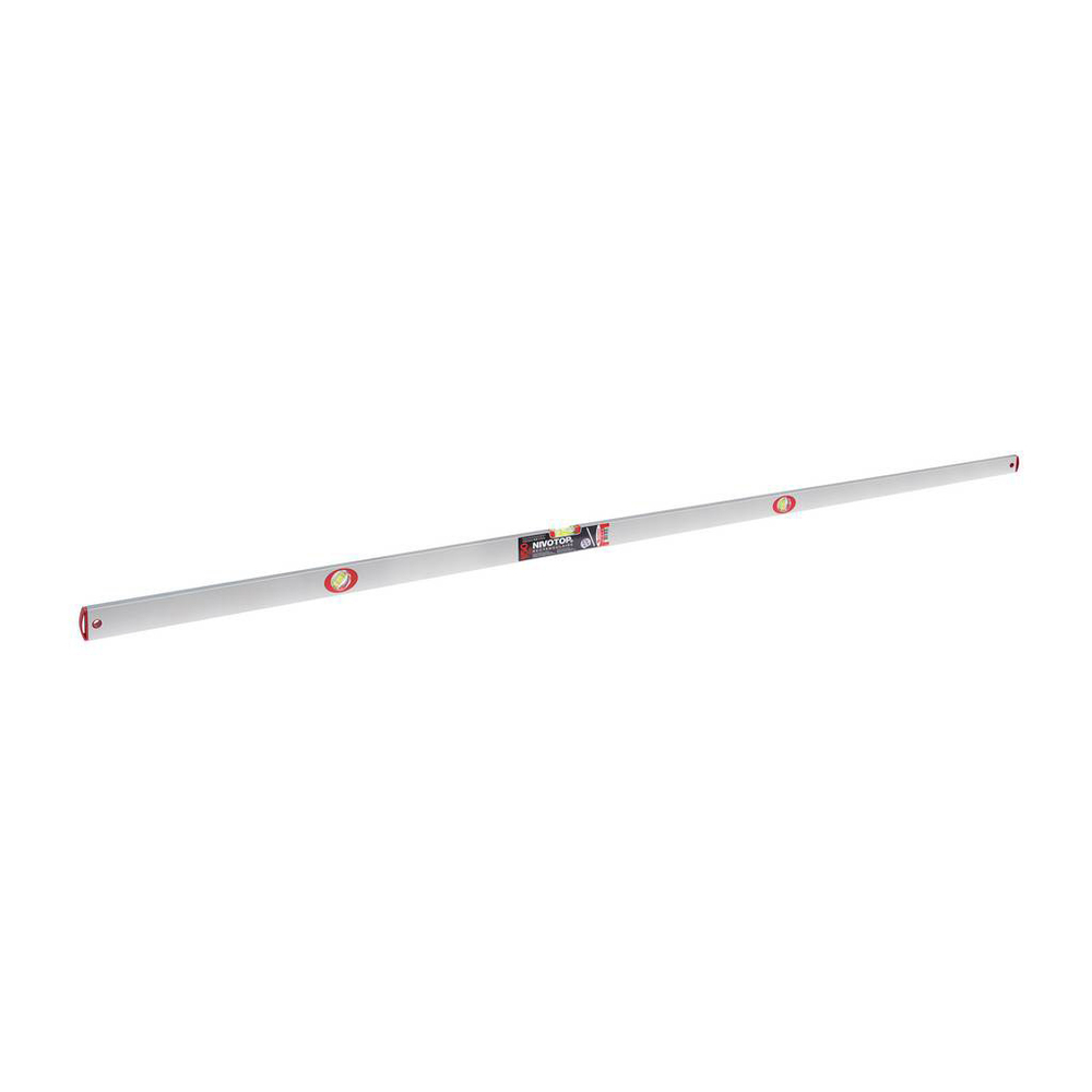 NIVEAU 'NIVOTOP' ALUMINIUM RECTANGULAIRE 3 FIOLES 150CM TALIAPLAST - 450607