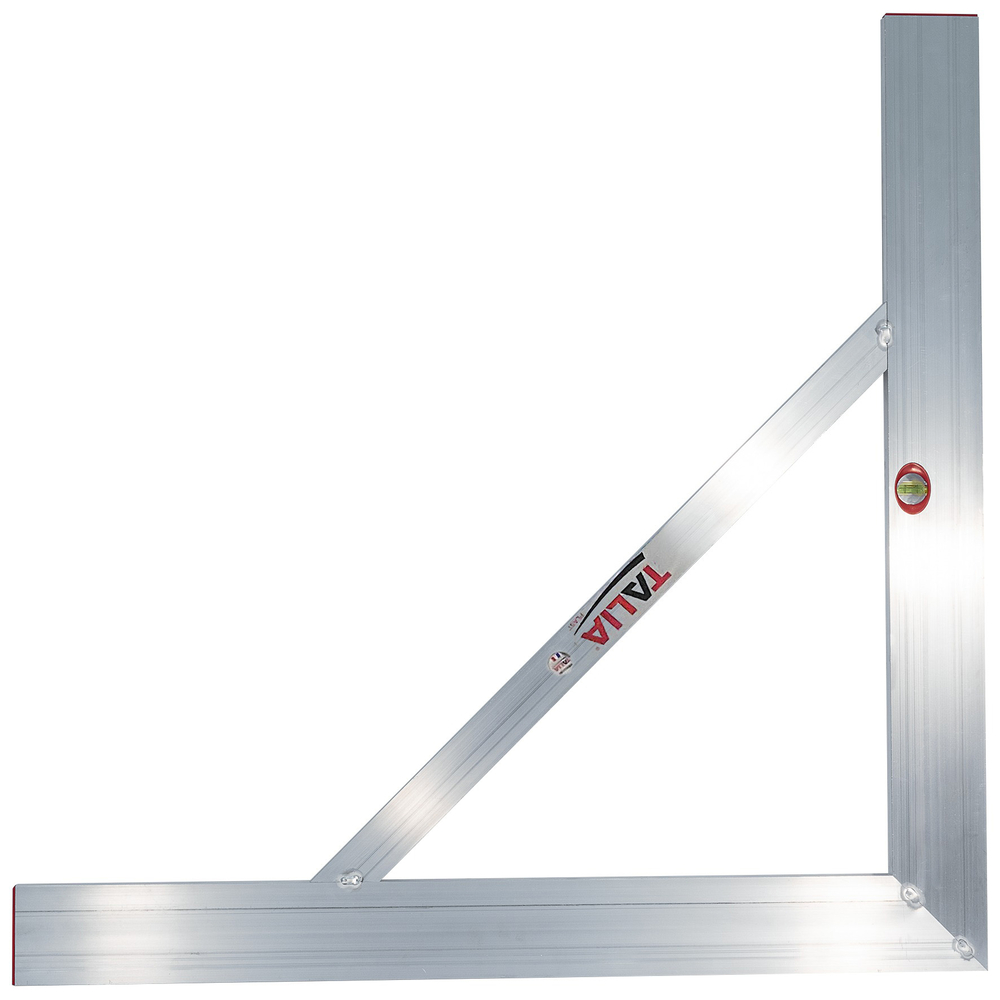 EQUERRE ALUMINIUM SOUDEE A NIVEAU 100X100CM AVEC POIGNEE TALIAPLAST - 460912