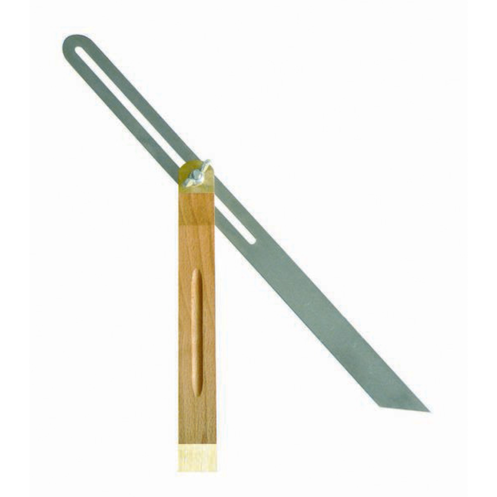 FAUSSE EQUERRE A COULISSE 40CM TALON BOIS + LAITON TALIAPLAST - 460963