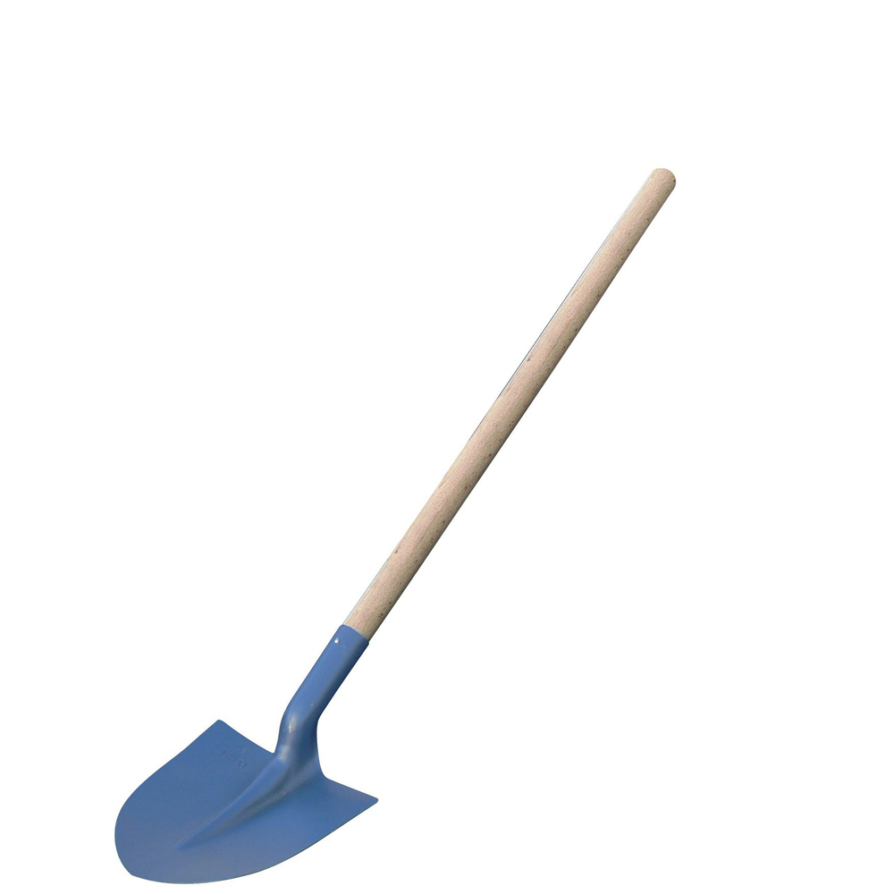 PELLE RONDE 25CM AVEC MANCHE BOIS 130CM TALIAPLAST - 470223