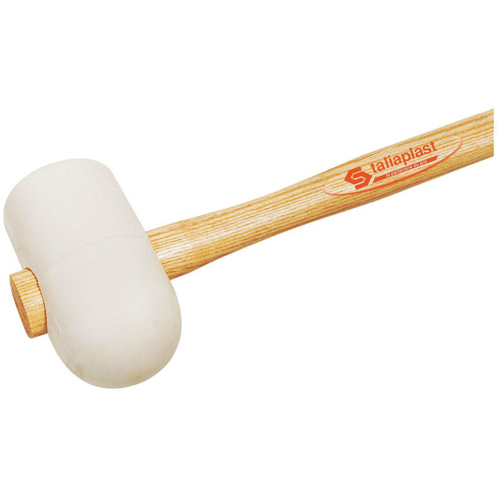 MAILLET CARRELEUR BLANC DIAM.55MM TALIAPLAST - 471000