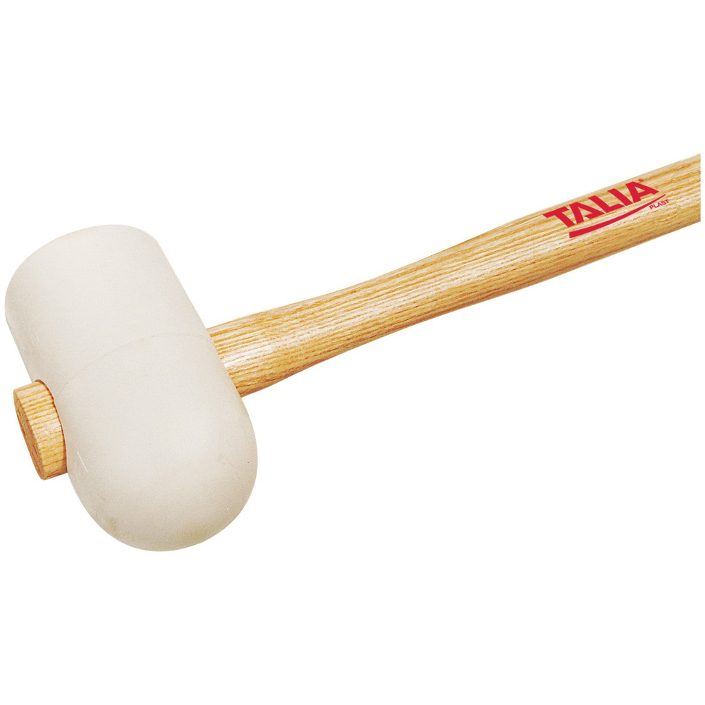 MAILLET CARRELEUR BLANC 1.150KG D.90MM TALIAPLAST - 471006