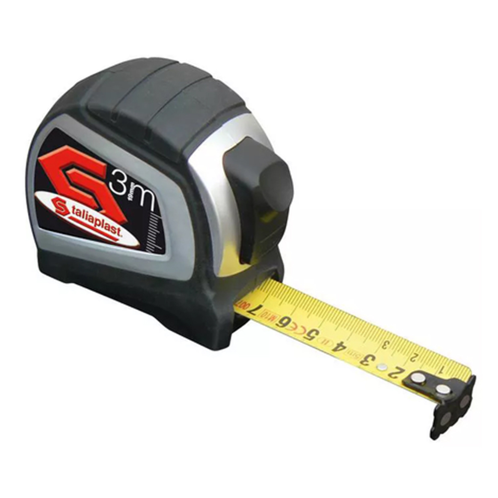 TRIPLE METRE PRO BI-MATIERE (BLISTER) 19MM TALIAPLAST - 490471