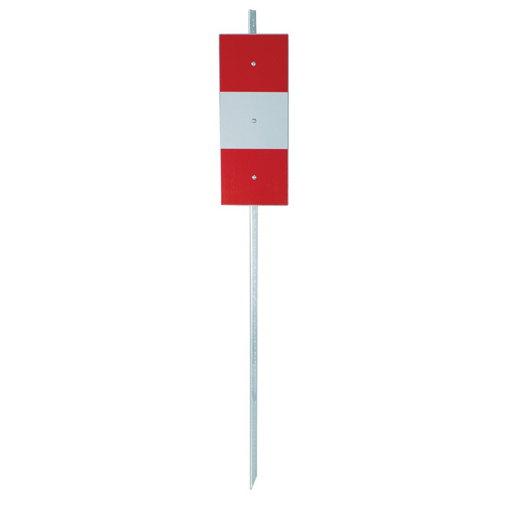 Piquet de chantier k5b 1 face retroreflechissante
