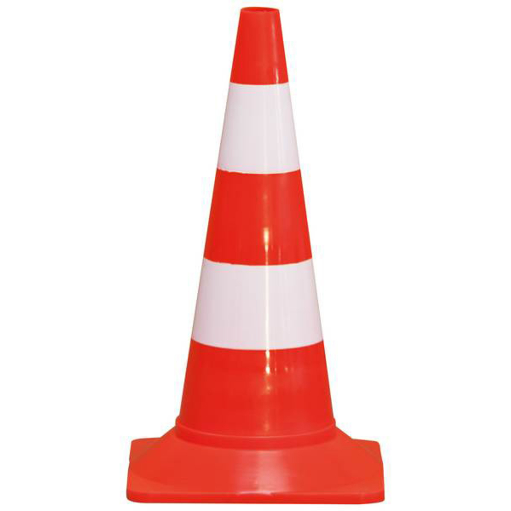 CONE PLASTIQUE FLUO 50CM 600G TALIAPLAST - 520304
