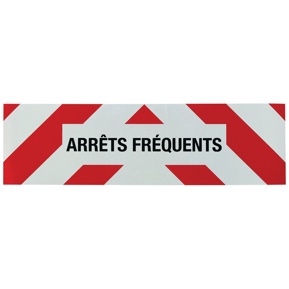 PANNEAU ARRETS FREQUENTS 50X15CM ADHESIF TALIAPLAST - 520911
