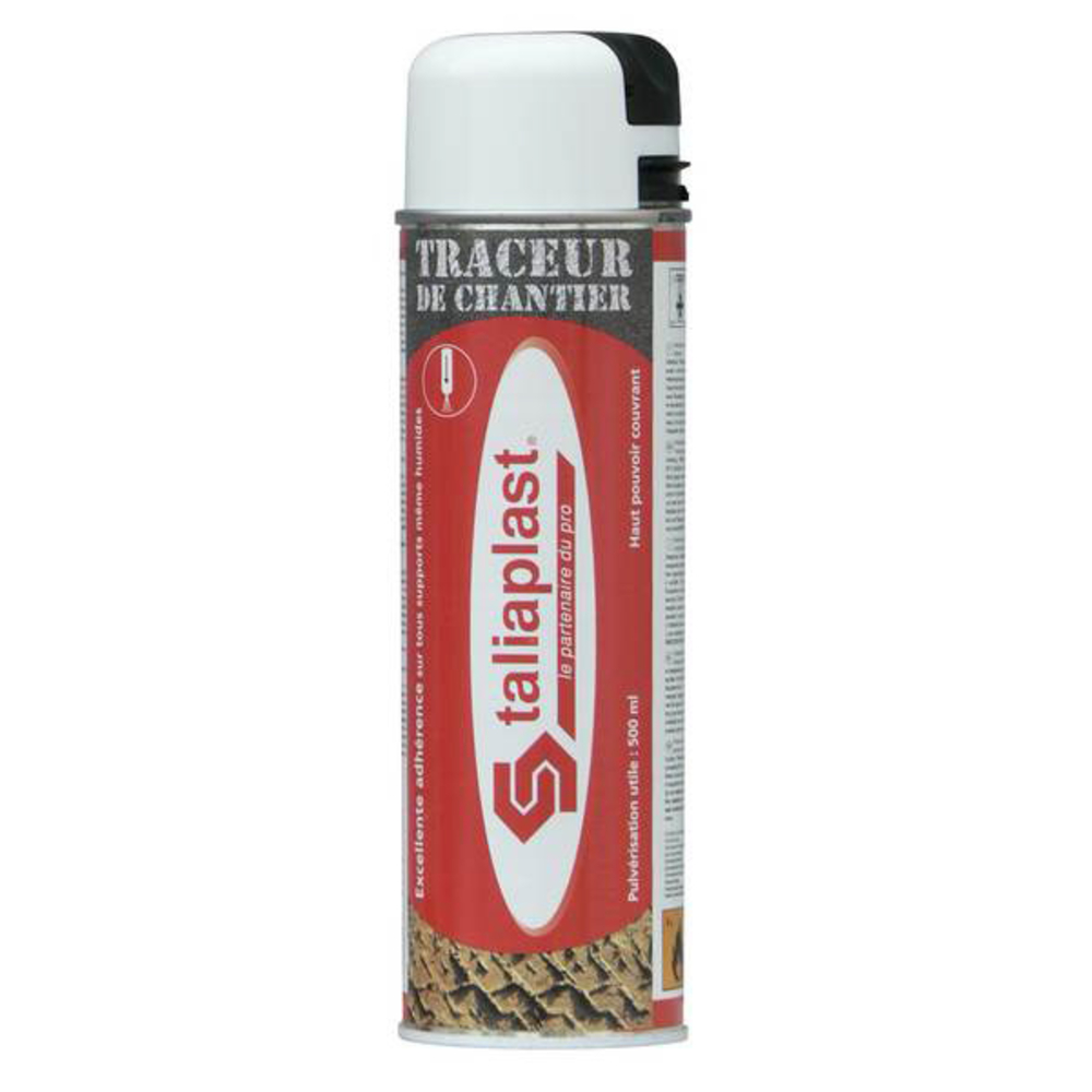 TRACEUR DE CHANTIER 500ML BLANC TALIAPLAST - 521001