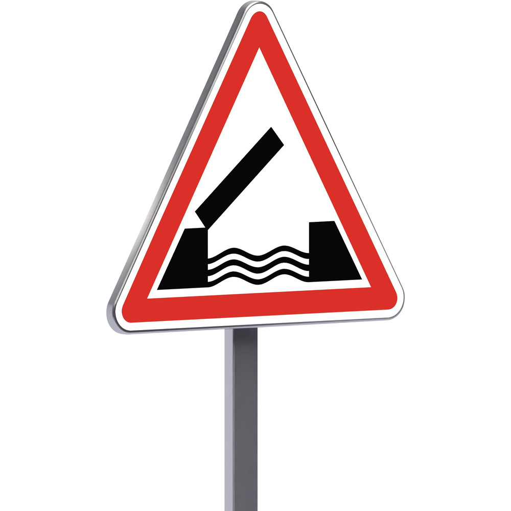 Panneau permanent A6 500 c1 pont mobile TALIAPLAST - 521101