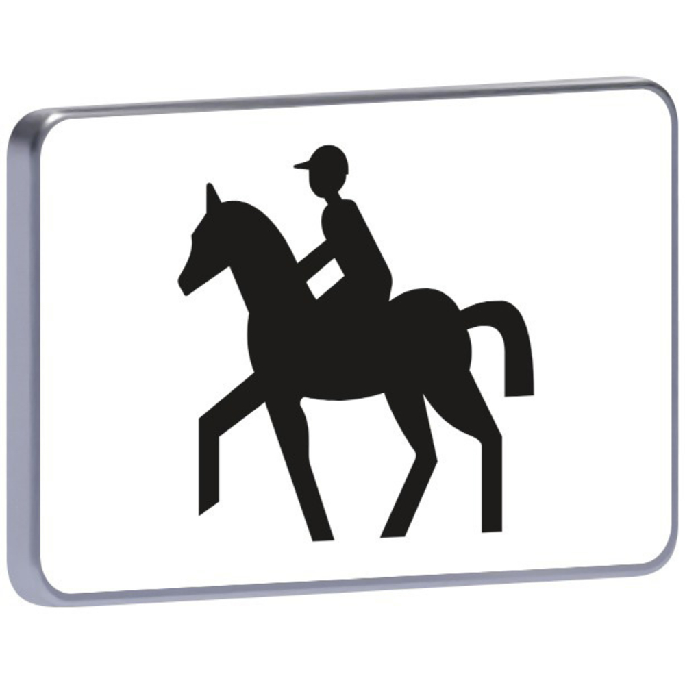 Panneau permanent M4y 500x300 c1 cavalier TALIAPLAST - 521417