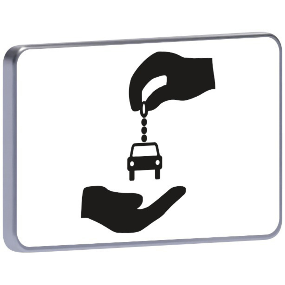 Panneau permanent M4z zone autopartage 500x300 c2 TALIAPLAST - 521516