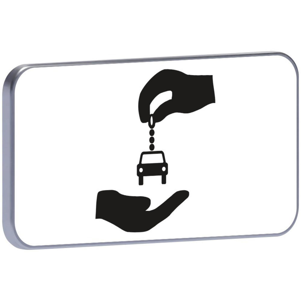 Panneau permanent M4z zone autopartage 700x350 c2 TALIAPLAST - 521546