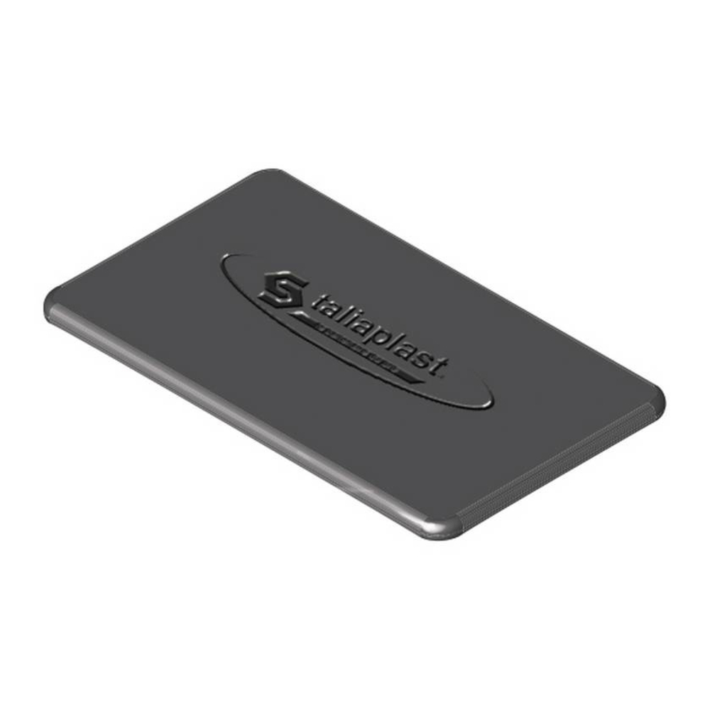 BOUCHON NOIR POUR POTEAU 80X40MM TALIAPLAST - 521819
