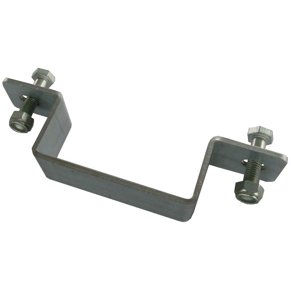 KIT DE 2 BRIDES RECTANGULAIRES POUR POTEAUX 80X40MM TALIAPLAST - 521917