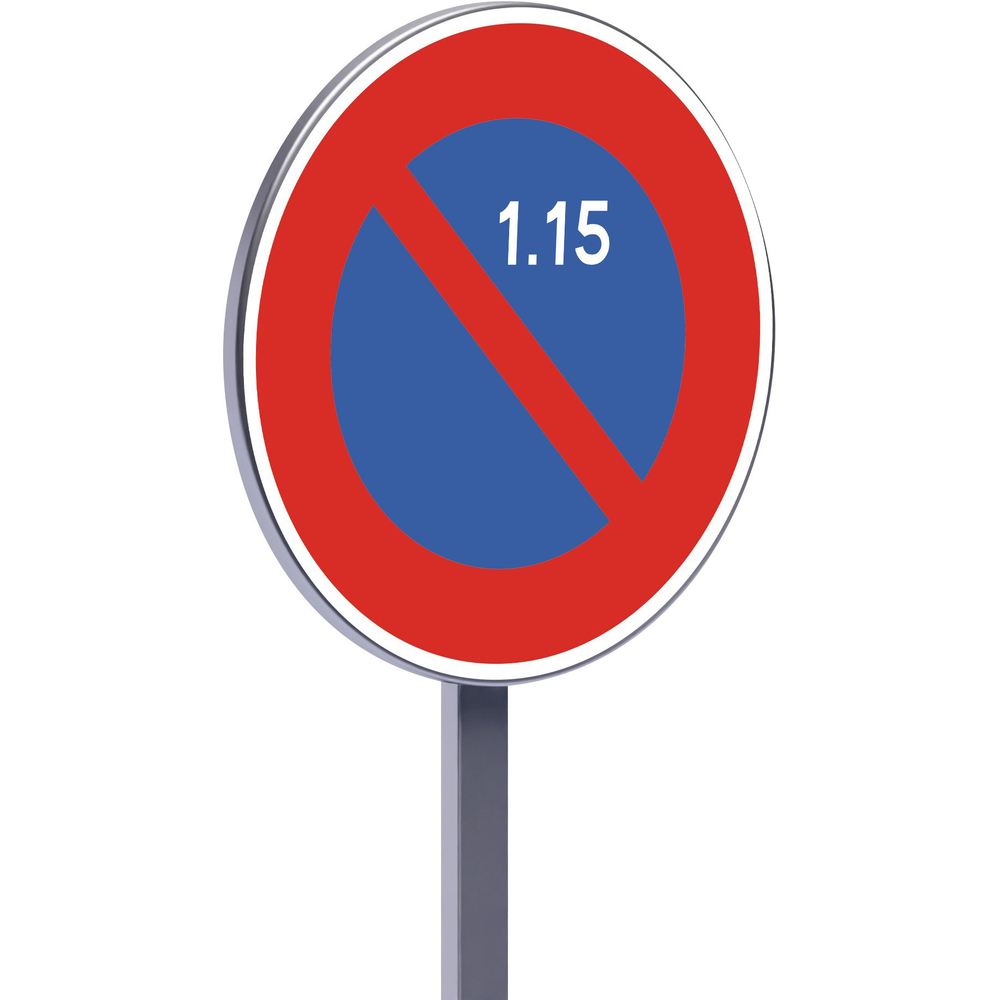 Panneau permanent B6a2 850 c2 stationnement interdit du 1 au 15 du mois TALIAPLAST - 522889