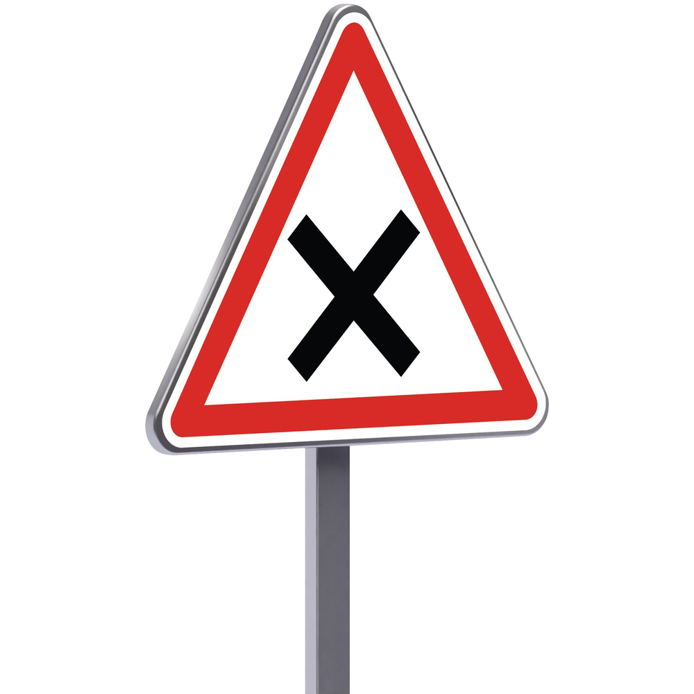 AB1-500-Classe 1-Intersection avec priorité à droite TALIAPLAST - 523023