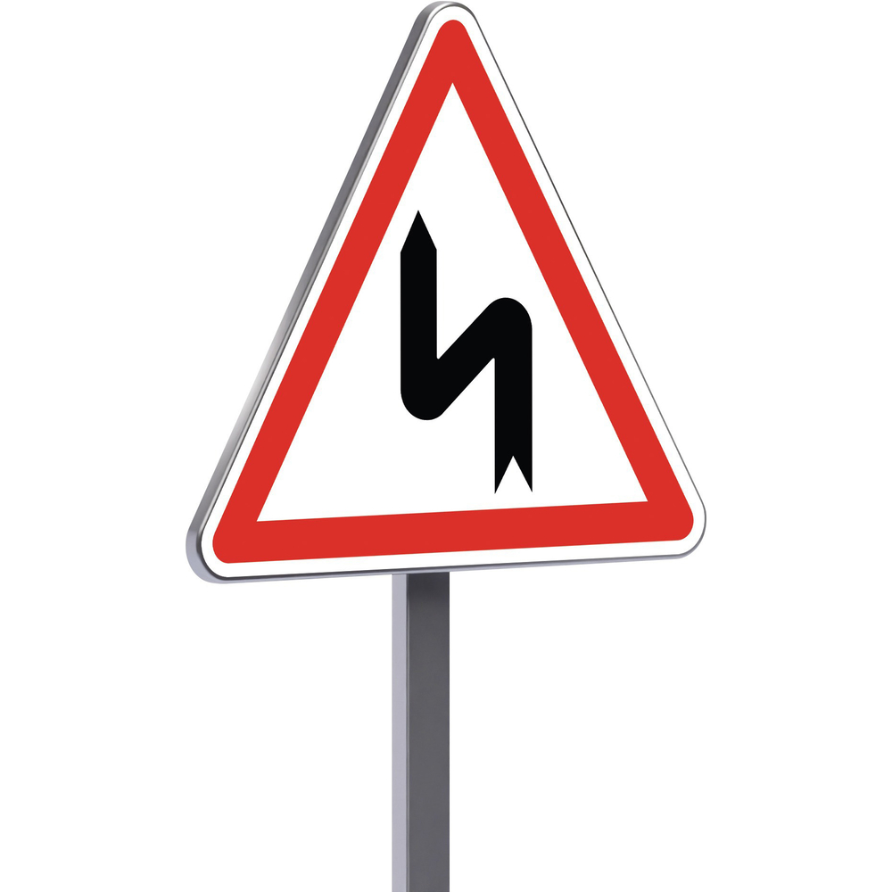 A1d-1000-Classe 1-Succession de virages (1er à gauche) TALIAPLAST - 523206