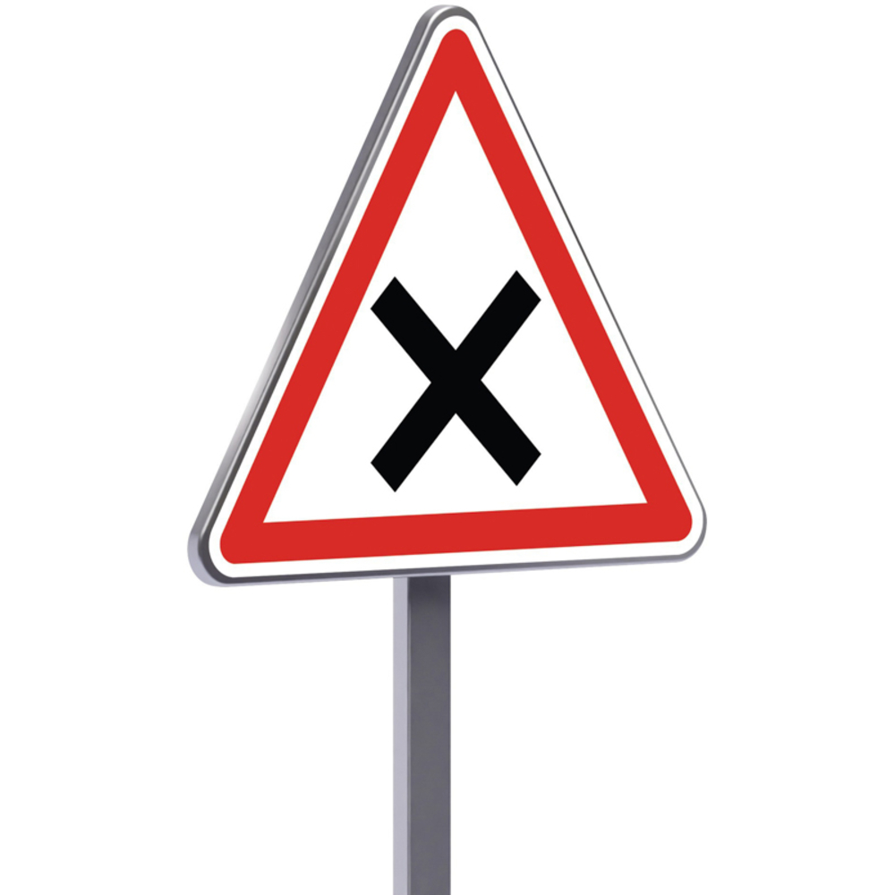 AB1-1000-Classe 2-Intersection avec priorité à droite TALIAPLAST - 523228